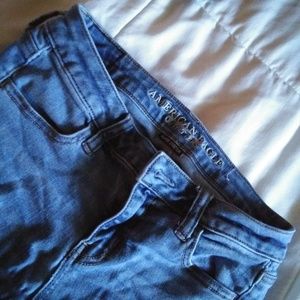 American Eagle jeans , there are super stretch .